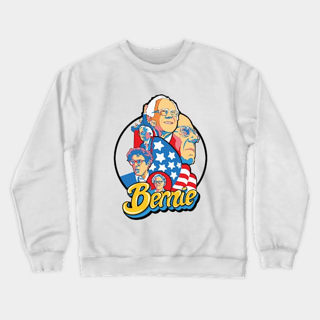 Bernie! Bernie Sanders 2024 Campaign | Not Me, Us Crewneck Sweatshirt by BlueWaveTshirts